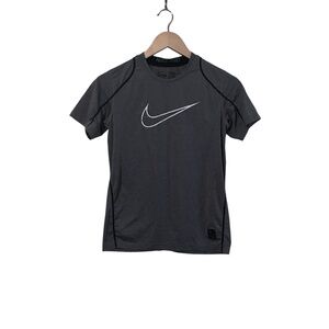 Nike Boy's Gray Short Sleeve Tee Size L